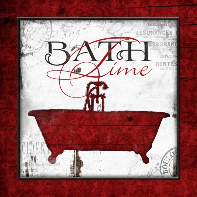 Picture of CRIMSON BATH TIME