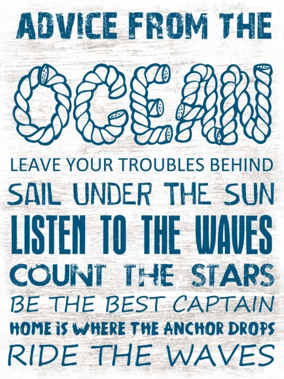 Picture of ADVICE FROM THE OCEAN 1