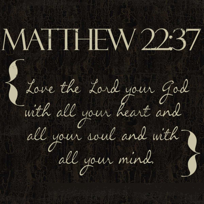 Picture of MATTHEW 22-37