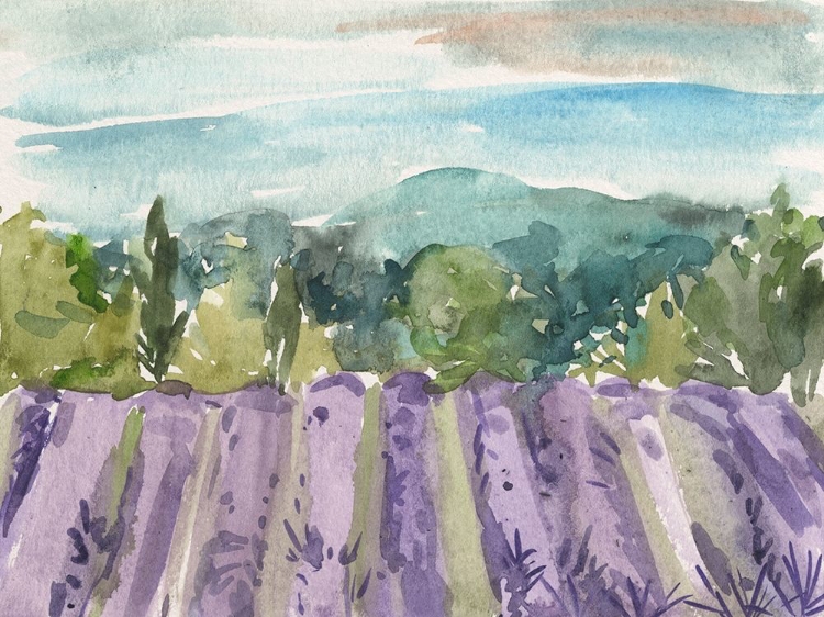 Picture of WATERCOLOR VIEWS III