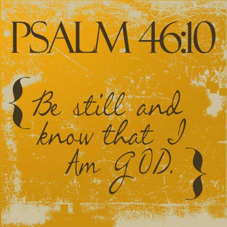 Picture of PSALMS 46-10-ORANGE