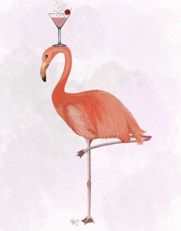 Picture of FLAMINGO AND COCKTAIL 3