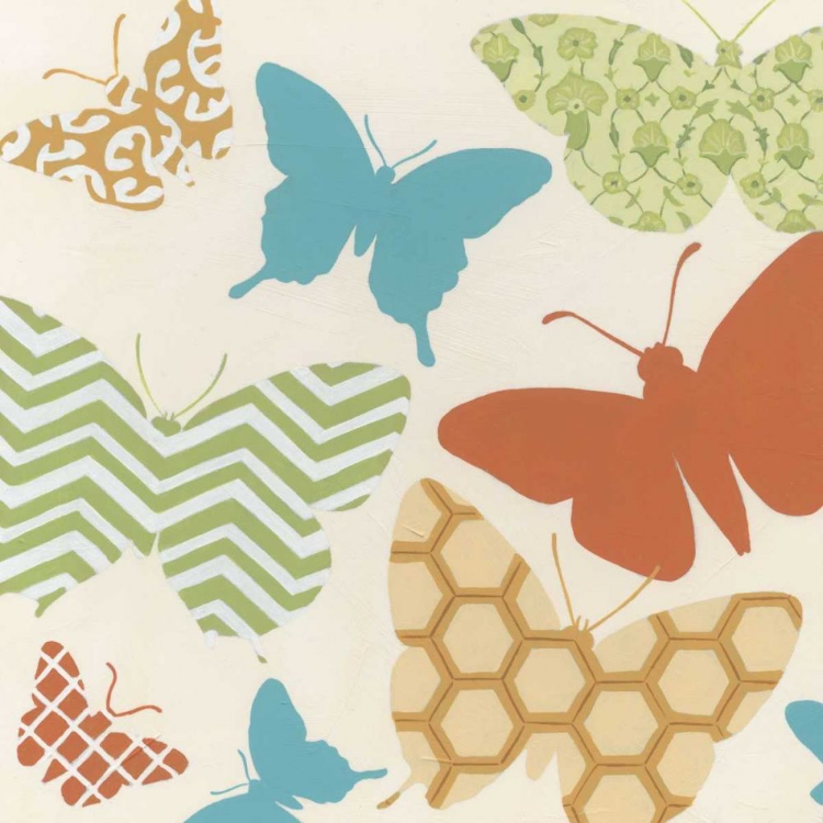 Picture of BUTTERFLY PATTERNS I