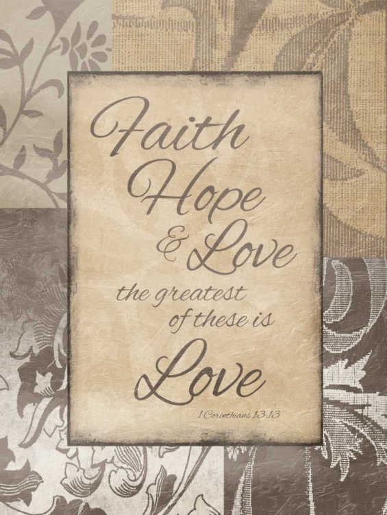 Picture of FAITH HOPE LOVE