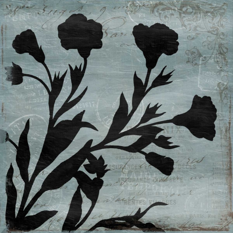 Picture of FLORAL BLACK