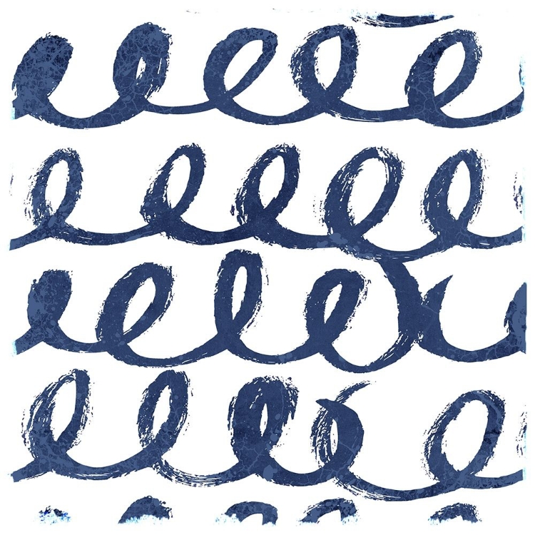 Picture of INDIGO SCRIBBLES 1