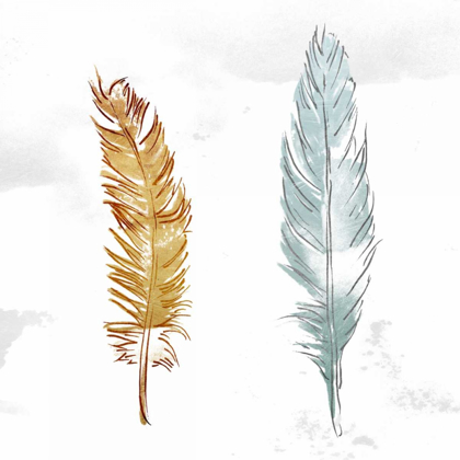 Picture of GOLD SILVER FEATHER