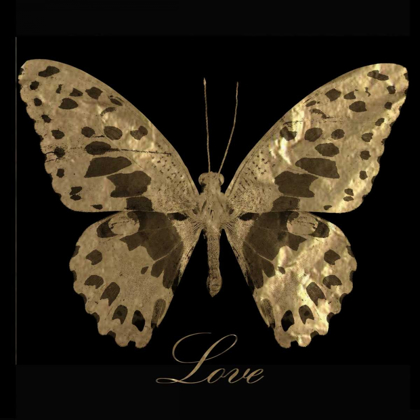 Picture of LOVE GOLD BUTTERFLY