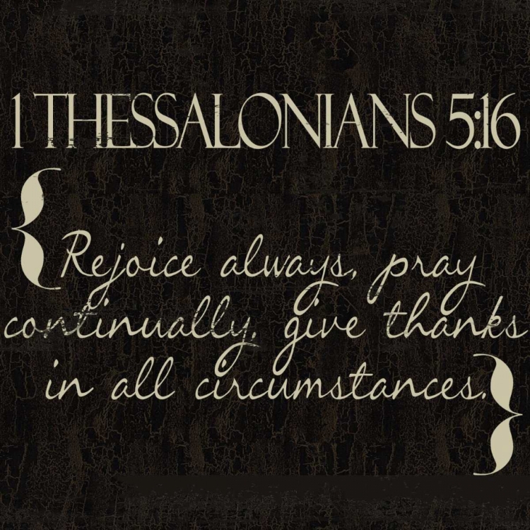 Picture of 1 THESSALONIANS 5-16