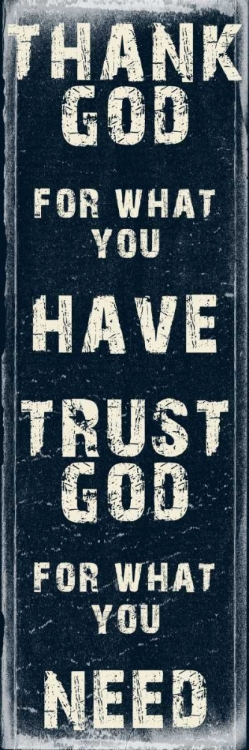 Picture of TRUST GOD