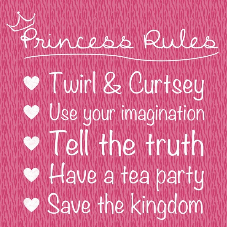 Picture of PRINCESS RULES