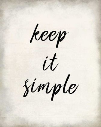 Picture of KEEP IT SIMPLE