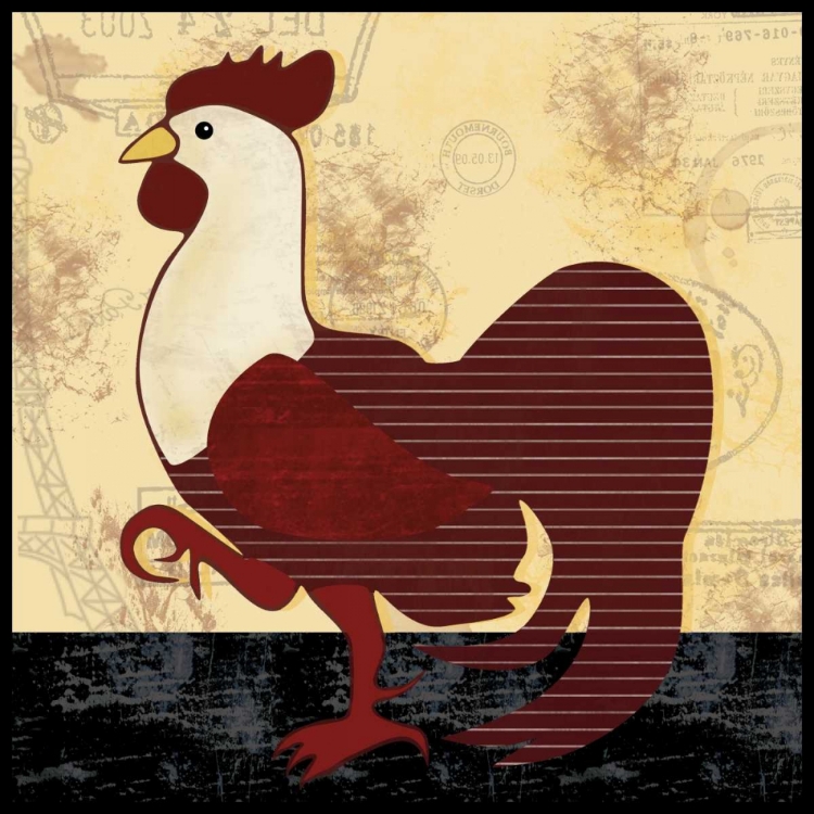 Picture of A VERTICAL ROOSTER