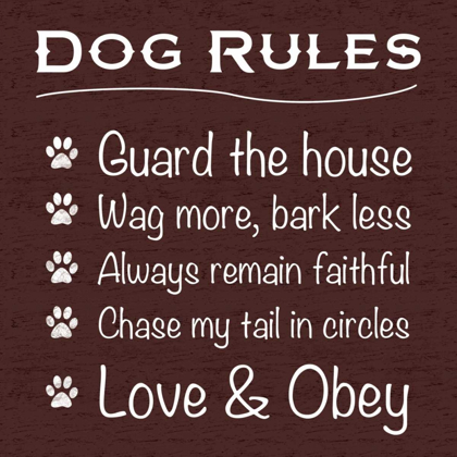 Picture of DOG RULES