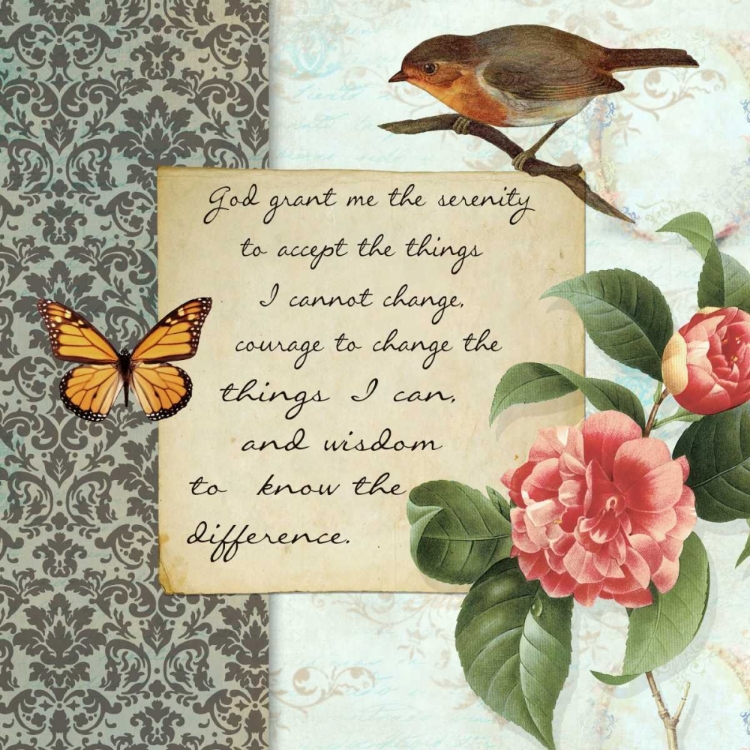 Picture of VINTAGE SERENITY PRAYER