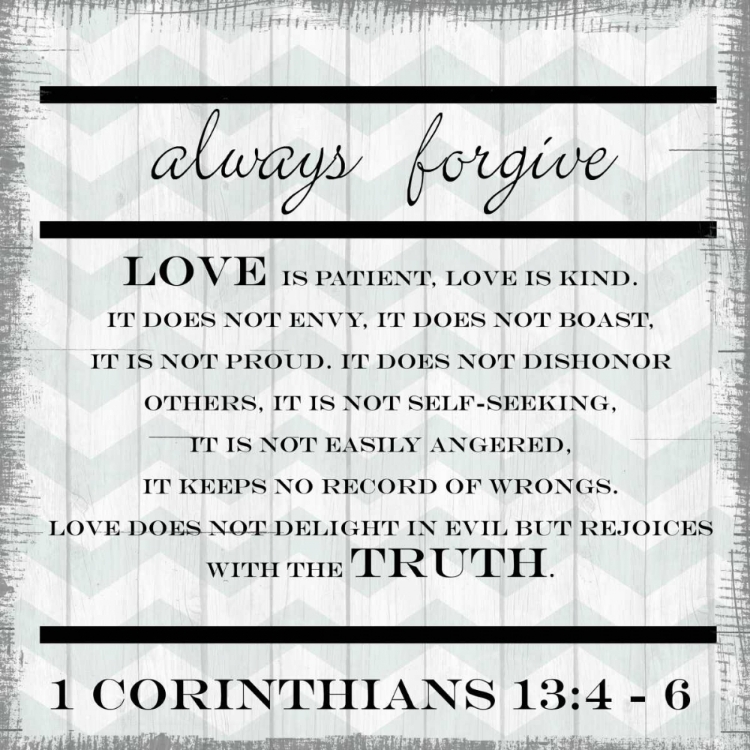 Picture of ALWAYS FORGIVE