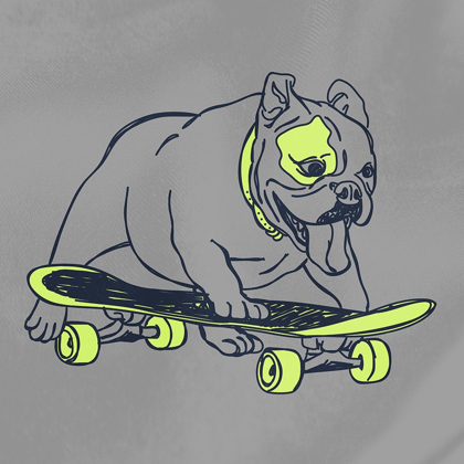 Picture of SKATEBOARDING CHUCK