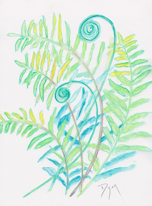 Picture of FLORAL FERN II