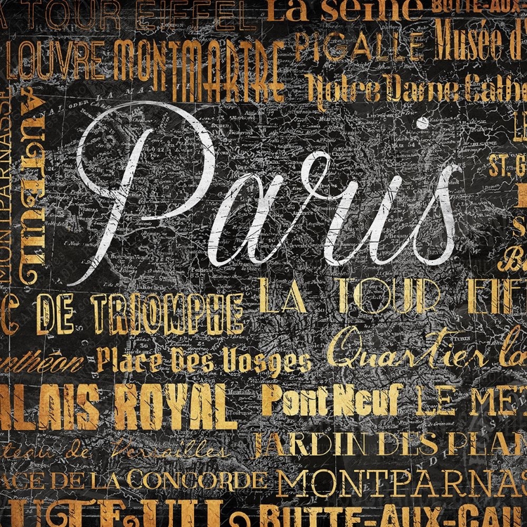 Picture of PARIS TEXT