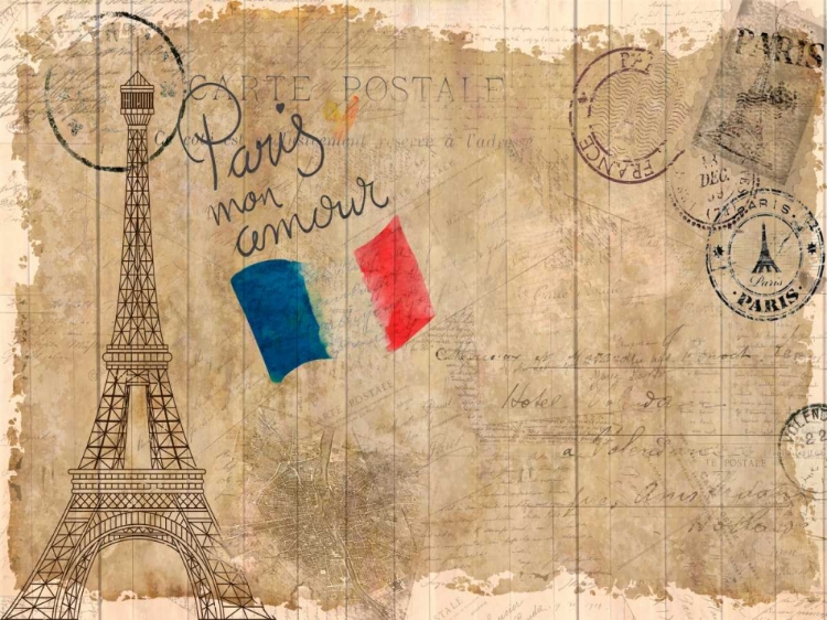 Picture of POST CARD PARIS