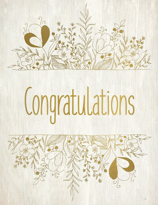 Picture of CONGRATULATIONS RUSTIC FLOWERS