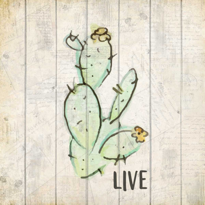 Picture of WATERCOLOR CACTUS LIVE