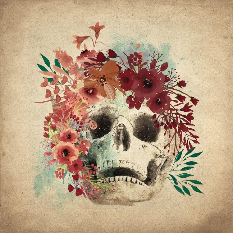 Picture of FLORAL SKULL 2 V2