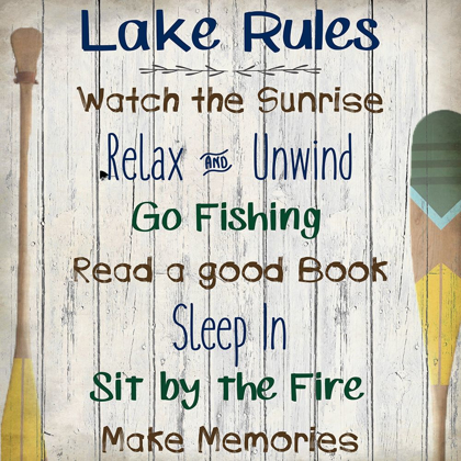 Picture of LAKE RULES