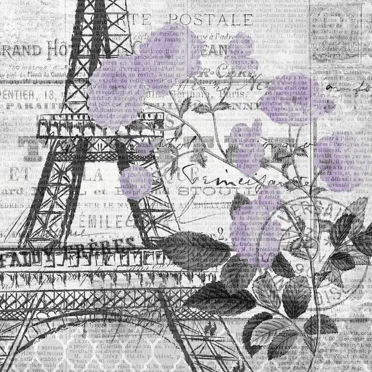 Picture of PARIS SCRIPT PURPLE 1