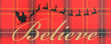 Picture of BELIEVE IN PLAID