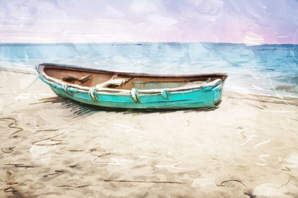 Picture of LONELY BOAT ON BEACH