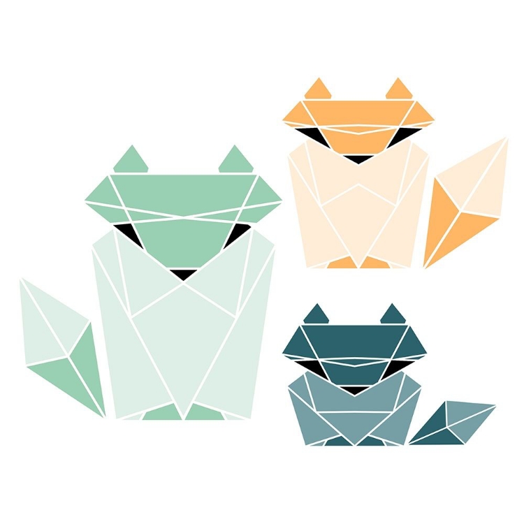 Picture of GEOMETRIC FOXES