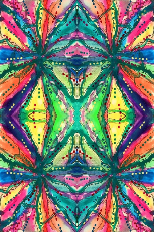 Picture of KALEIDOSCOPE ABSTRACT PATTERN 223