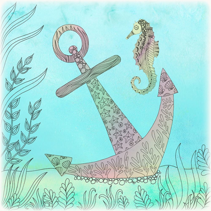 Picture of ANCHORED SEAHORSE