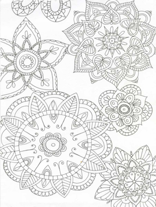 Picture of FLORAL MANDALA