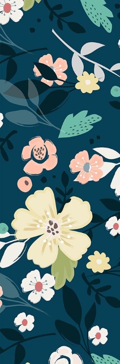 Picture of FOLKSY FLORAL SCATTER BLUEANDGREY