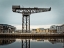 Picture of FINNIESTON CRANE ON RIVER CLYDE, GLASGOW, FTBR-1889