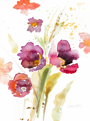 Picture of WATERCOLOR MODERN POPPIES