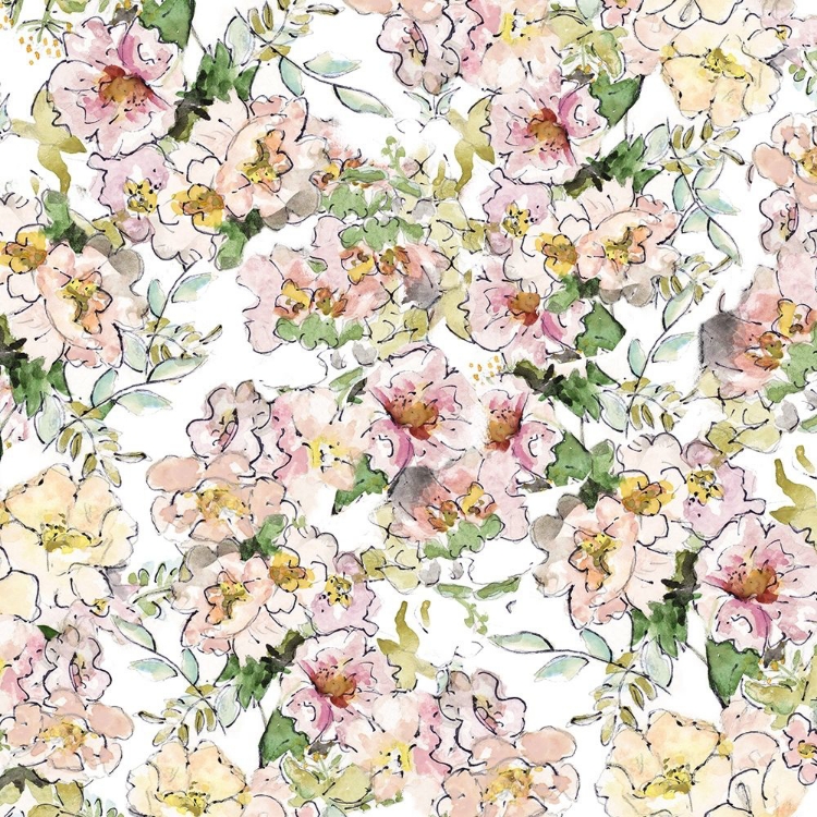 Picture of FLORAL FABRIC PATTERN