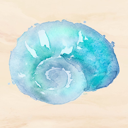 Picture of WATERCOLOR SHELL AND SAND II