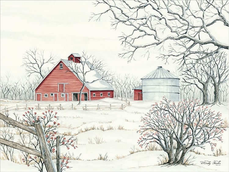 Picture of WINTER BARN