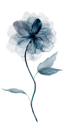 Picture of INDIGO FLORAL I