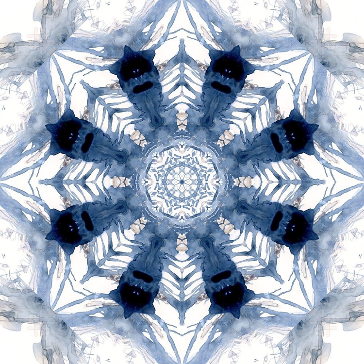 Picture of INDIGO KALEIDOSCOPE III