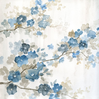 Picture of DOGWOOD IN BLUE I