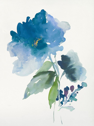 Picture of BLUE FLOWER GARDEN III