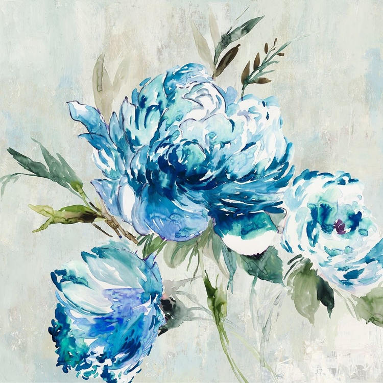 Picture of BLUE PEONY I 