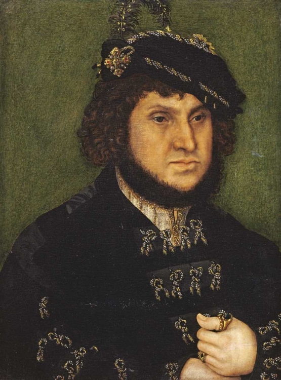 Picture of PORTRAIT OF KURFUST HERZOG JOHANN DER BESTANDIGE VON SASCHEN