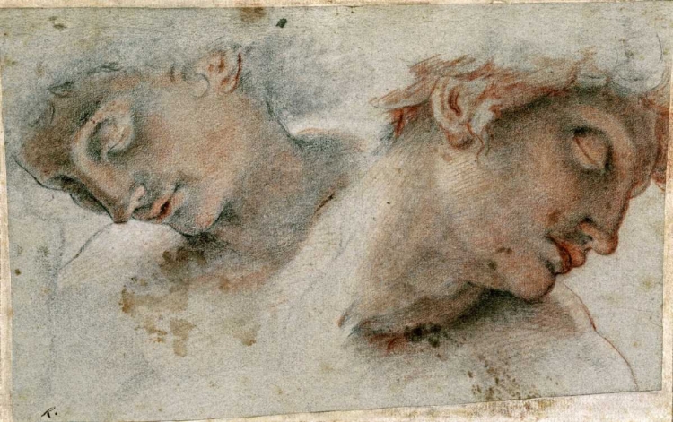 Picture of TWO STUDIES OF A HEAD