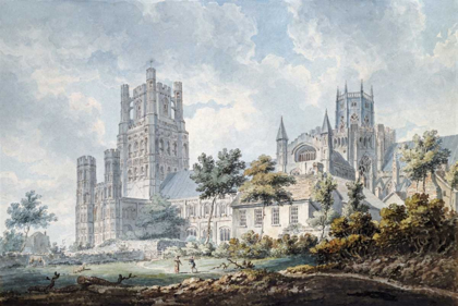 Picture of ELY CATHEDRAL FROM THE SOUTH-EAST