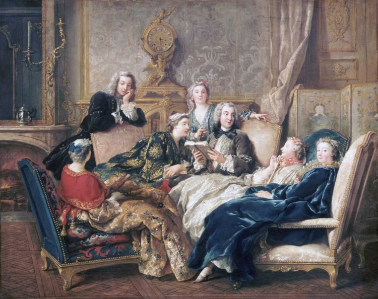 Picture of LA LECTURE DE MOLIERE